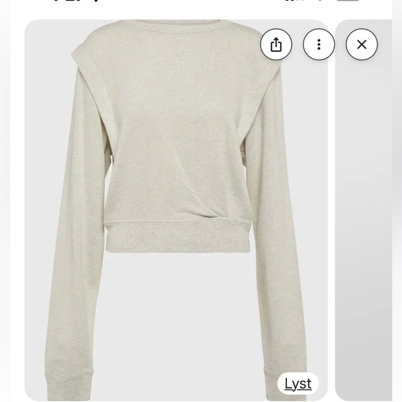 Isabel Marant Étoile Masson Sweatshirt - Picture 2 of 12